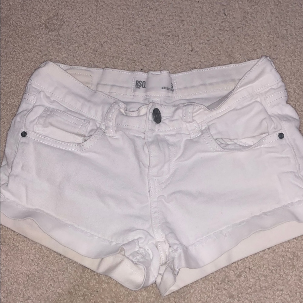 White “malibu short” from RSQ
